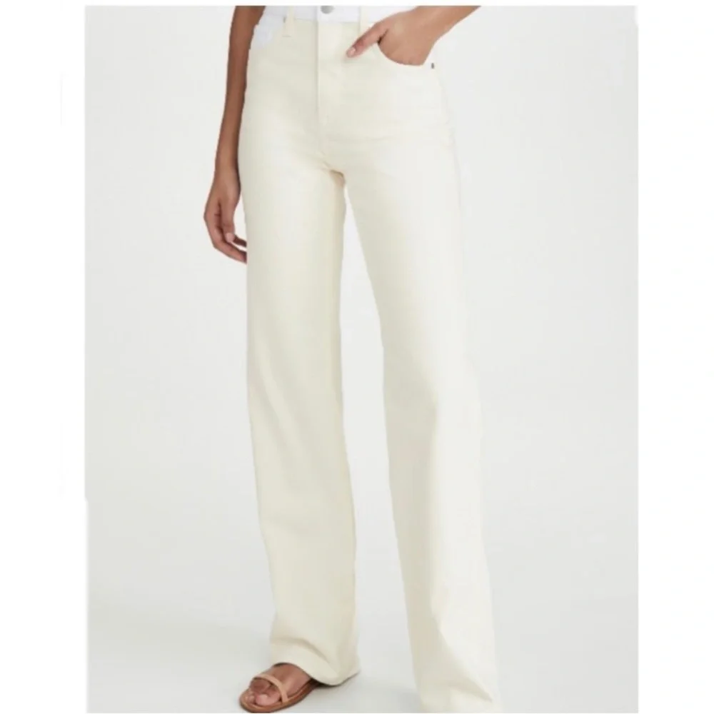 NWT BALDWIN High Rise Relaxed Fit Jeans Powder 26 - Picture 3 of 8